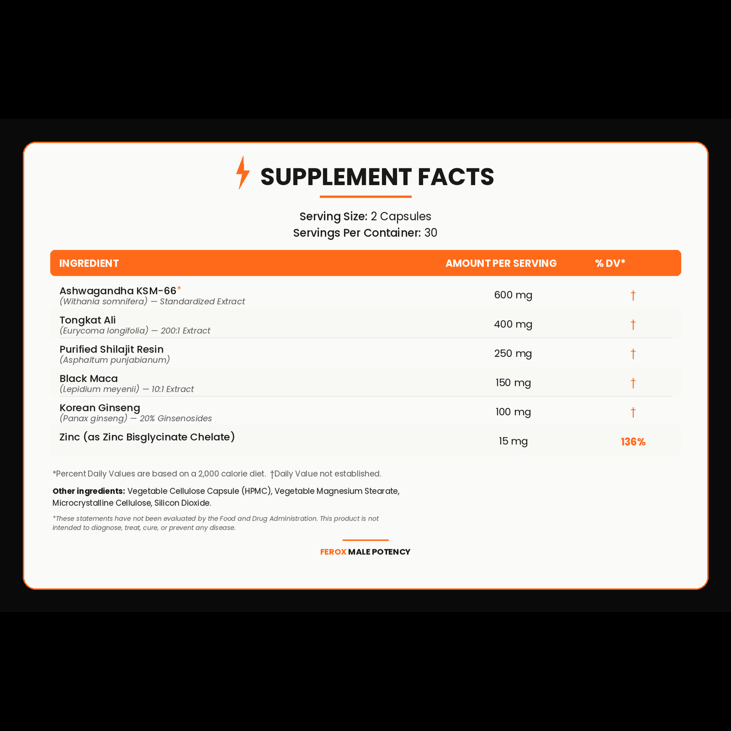 FEROX - Male Potency