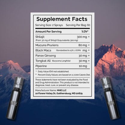 TadalaPro Spray Shilajit